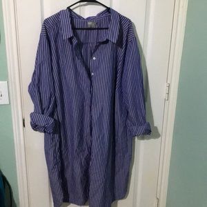 ASOS curve shirt dress